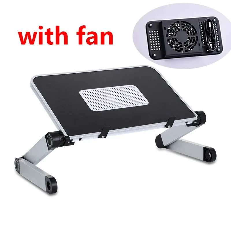 Tablet Lap Desk - Verstellbarer Laptop-Ständer mit Kühlventilator, Höhen- und