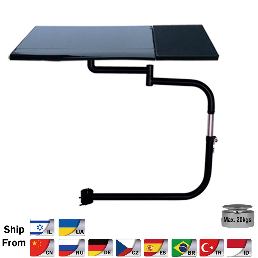 Tablet Lap Desk - BL-OK030 Multifunktionaler Vollbewegungsstuhl mit Klemmfunktion, Tastaturunterstützung,