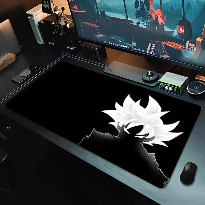 Tablet With All Accessories - DBZ Schwarzes Anime-Mauspad Dragon Ball Große