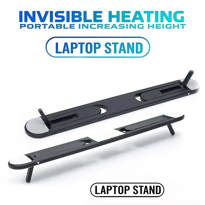 Cooling Stand Tablet - Universeller Laptop-Ständer, Notebook-Kühlpad, unsichtbare Laptop-Halterung, klappbare