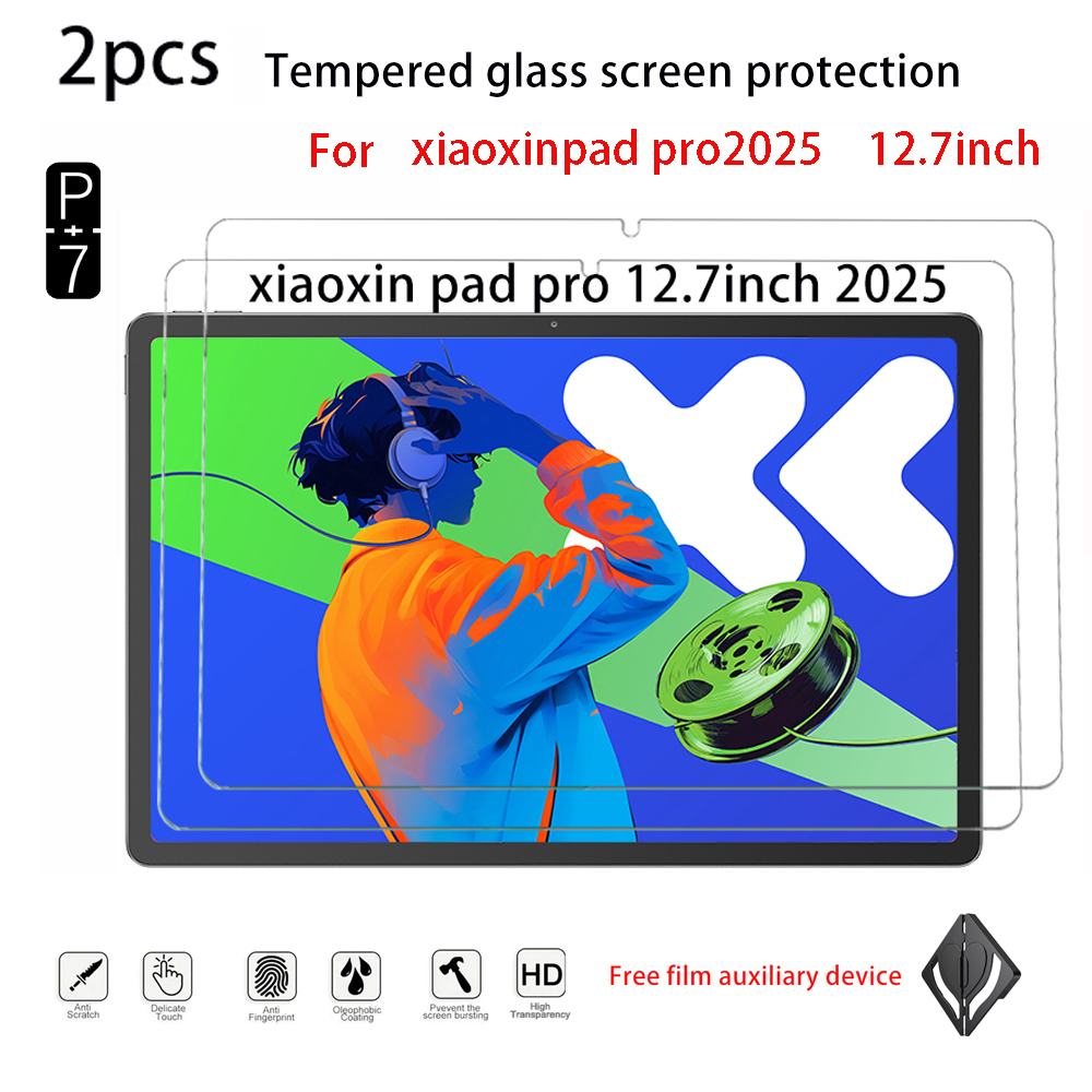 Lenovo Tablet P12 Accessories - 2 Stück HD Panzerglas Displayschutzfolie für