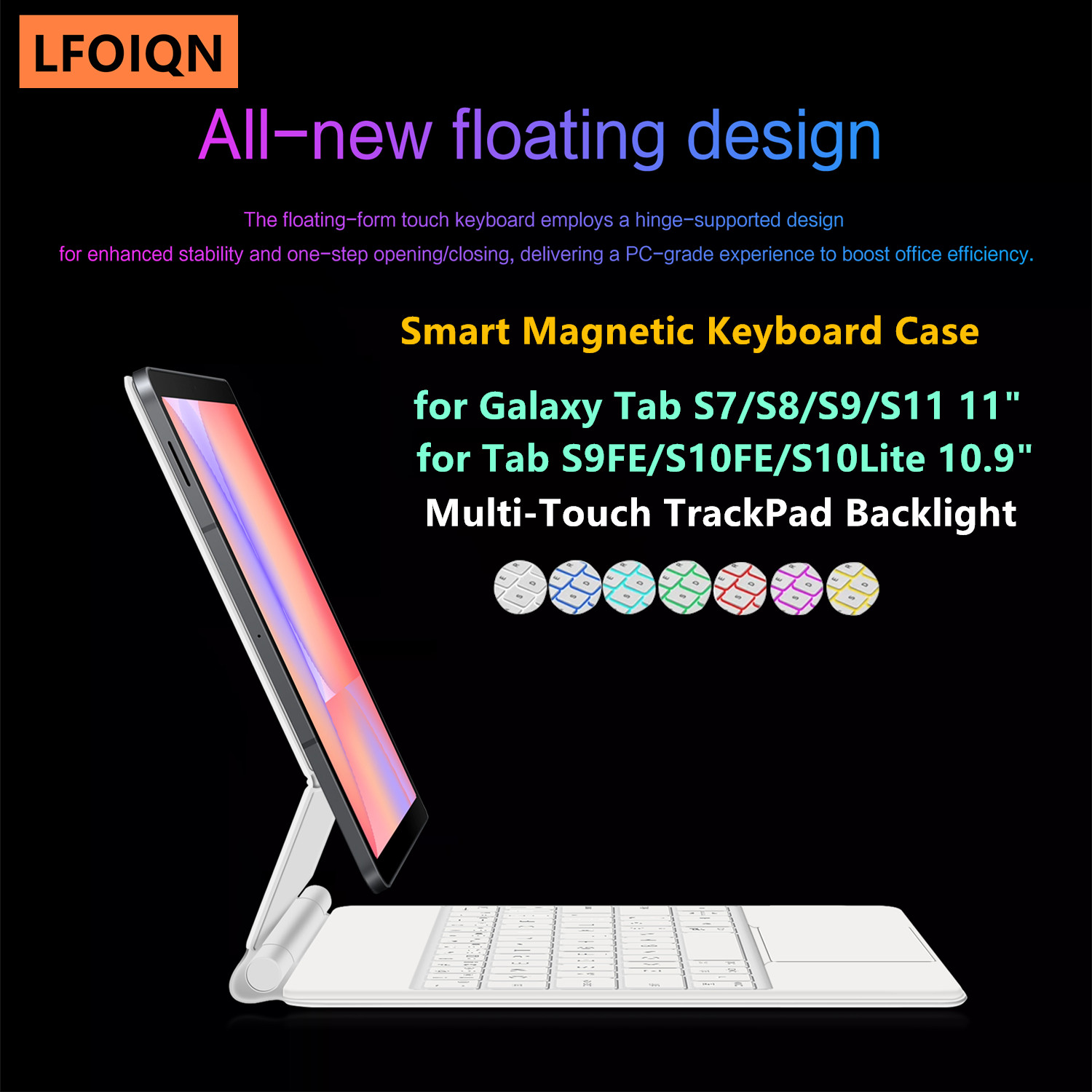 Tablet Accessories For Samsung - LFOIQN Magic Keyboard für Samsung Galaxy
