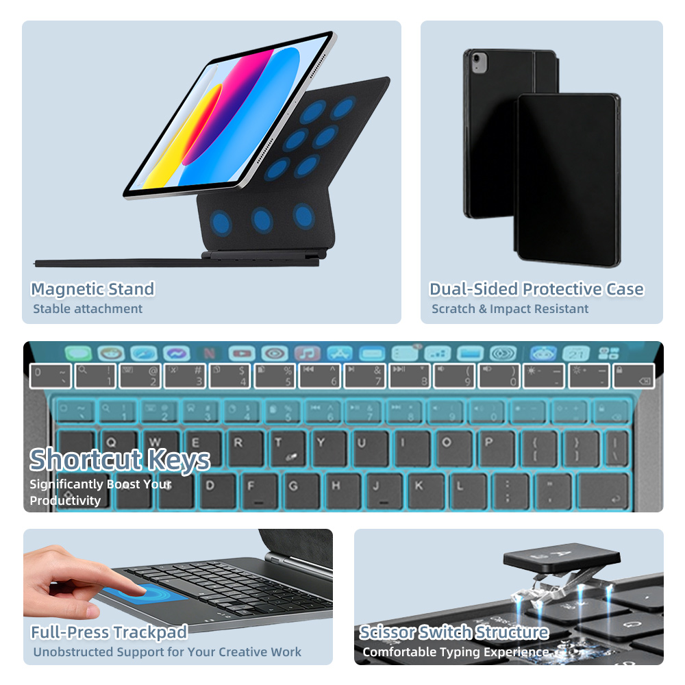2026 Magic Keyboard mit Blueto – Tablet Accessories Keyboard Bewertung und Preis
