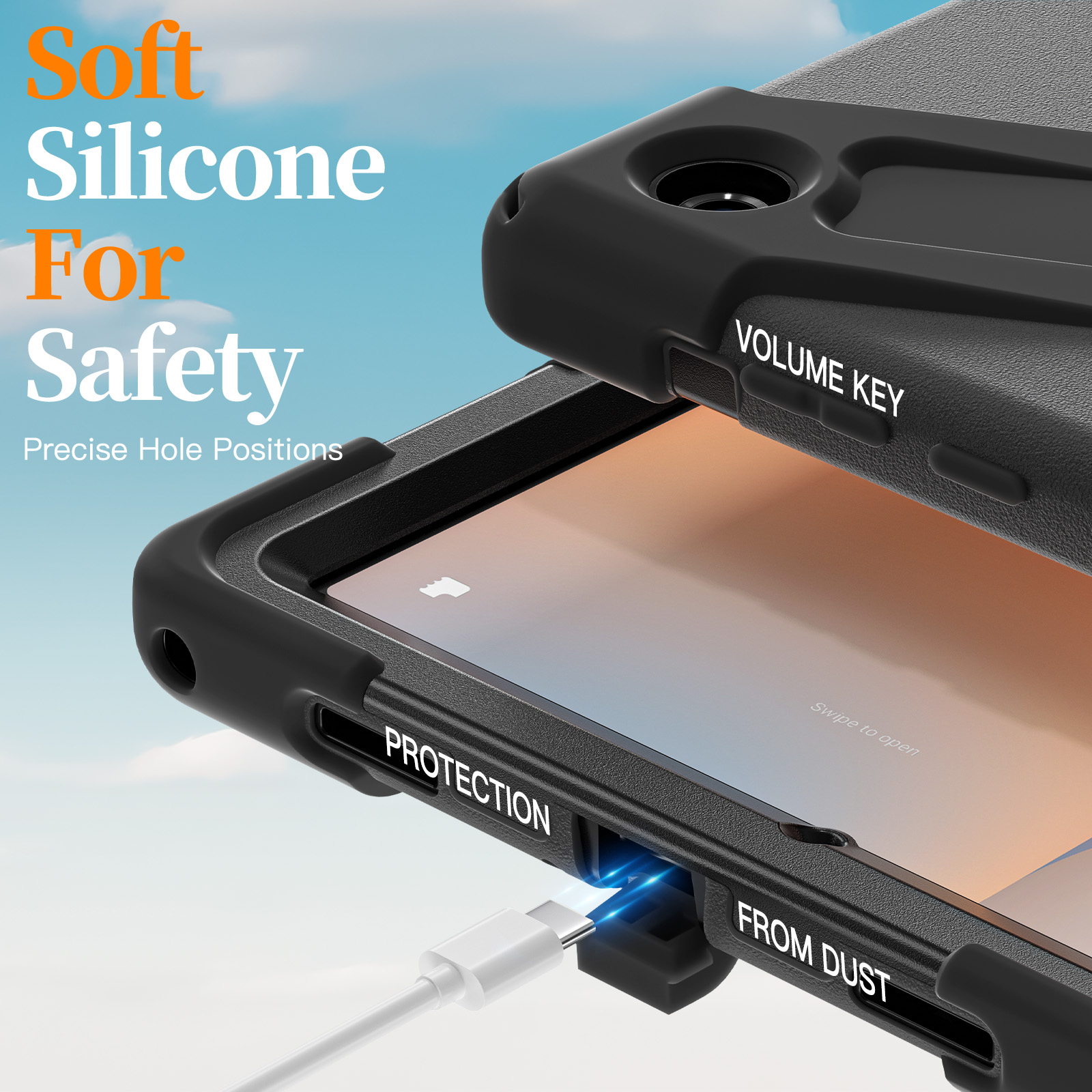 AJIUYU 360 °   Drehbare, robus – Tablet A9 Accessories Bewertung und Preis