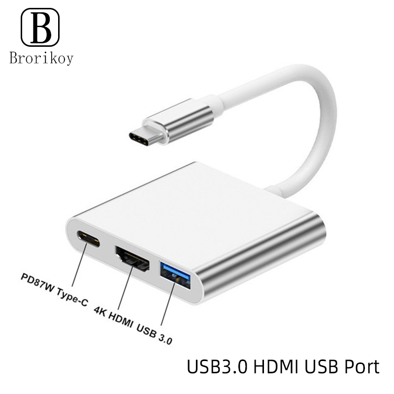 3-in-1 USB Typ-C Hub zu 4K HDM – Tablet Accessories For Samsung Bewertung und Preis