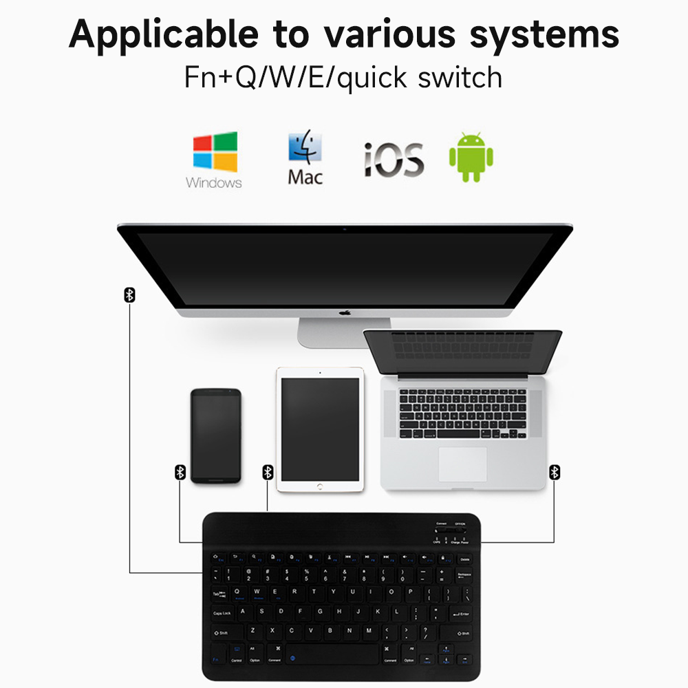 Bluetooth-Tastatur für iOS And – Tablet Accessories For Samsung Bewertung und Preis