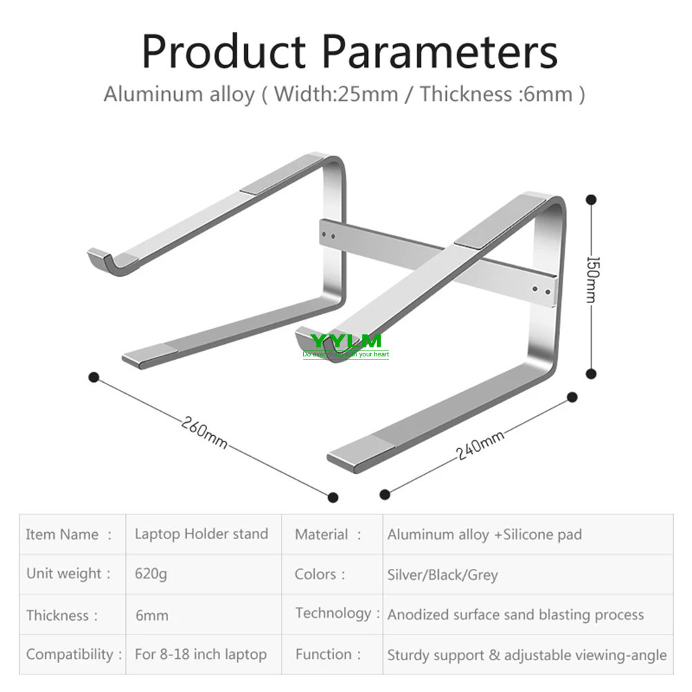 Aluminium Laptop Stand Noteboo – Cooling Stand Tablet Bewertung und Preis