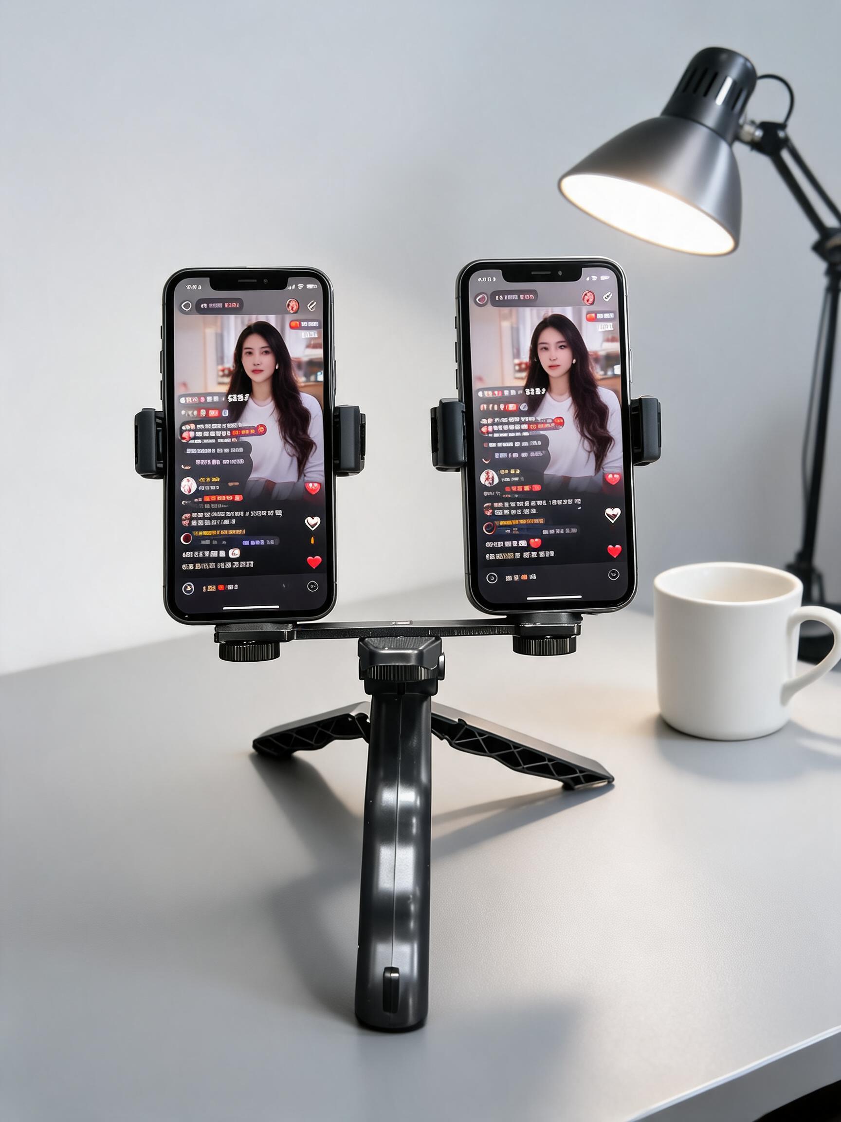 Dual-Handy-Livestream-Halterun – Ulefone Tablet Accessories Bewertung und Preis
