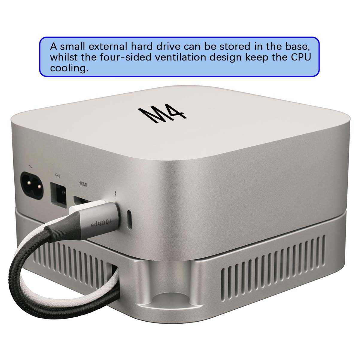 Ständer für Mac Mini M4/M4 Pro – Cooling Stand Tablet Bewertung und Preis