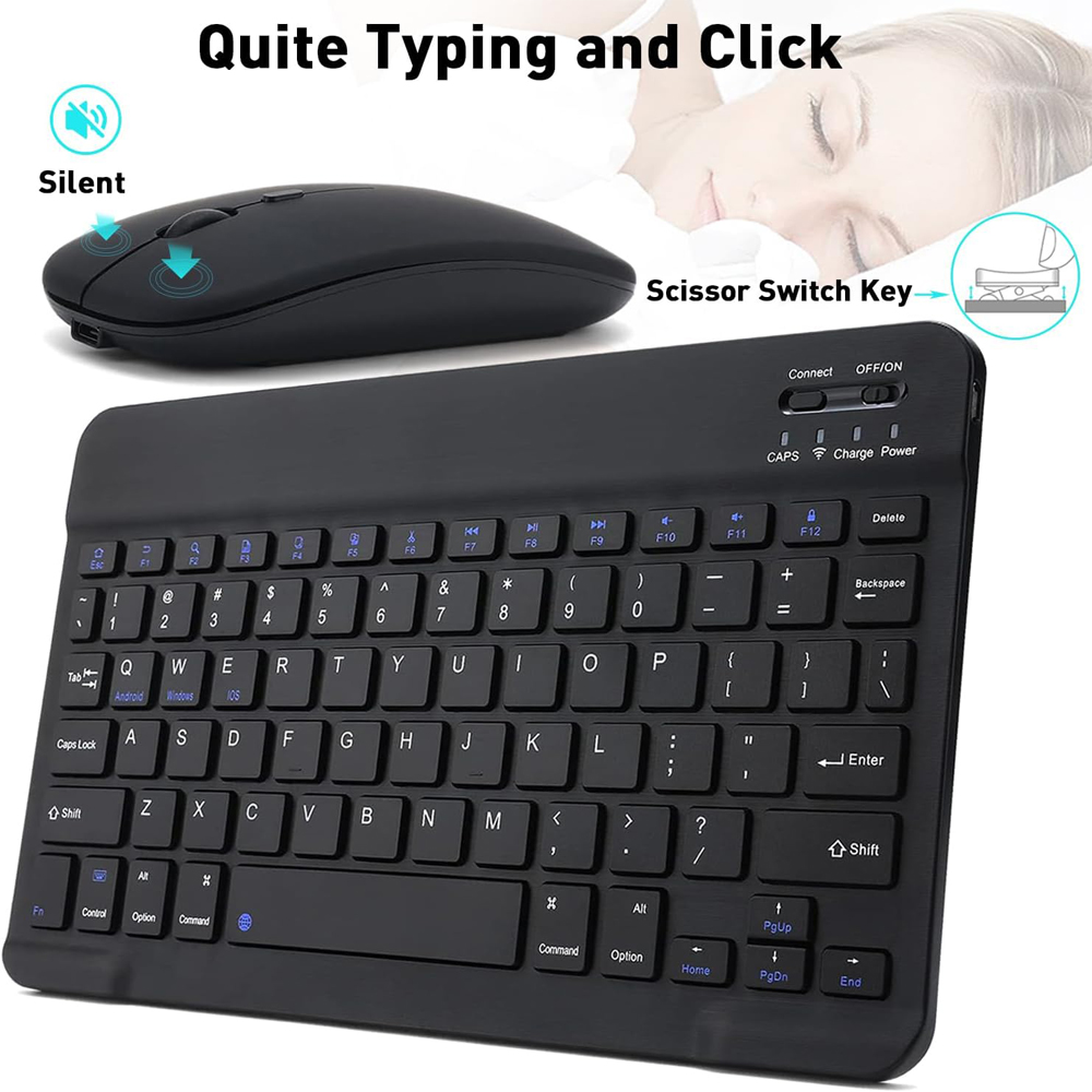 10-Zoll-Wireless-Bluetooth-Min – Tablet Accessories Keyboard Bewertung und Preis