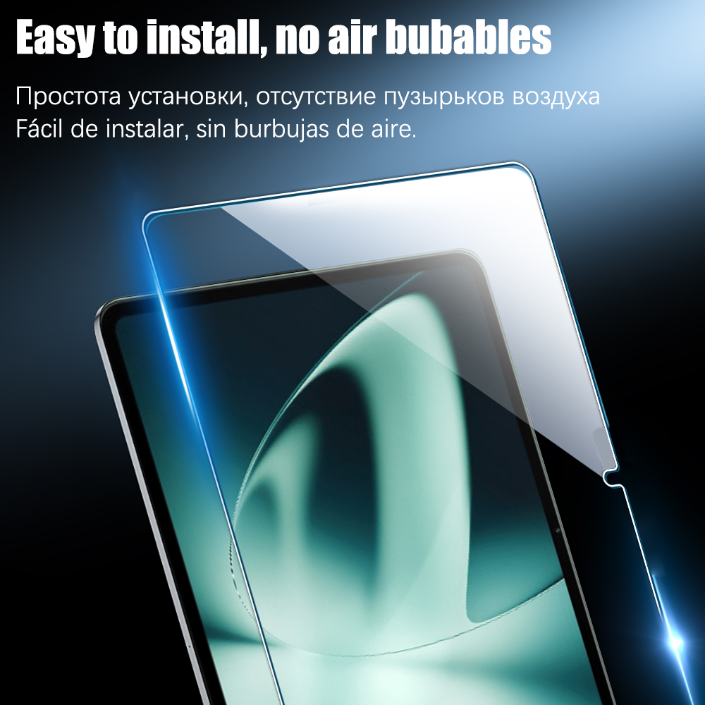 2 Stücke 9H Gehärtetes Glas Fü – Oneplus Tablet Accessories Bewertung und Preis