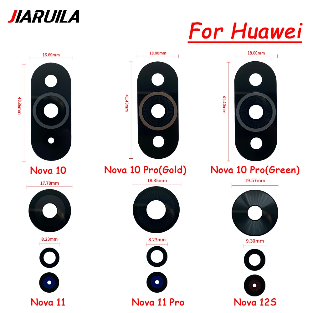10 Stück Rückkamera-Glaslinse  – Huawei Nova 12 Bewertung und Preis