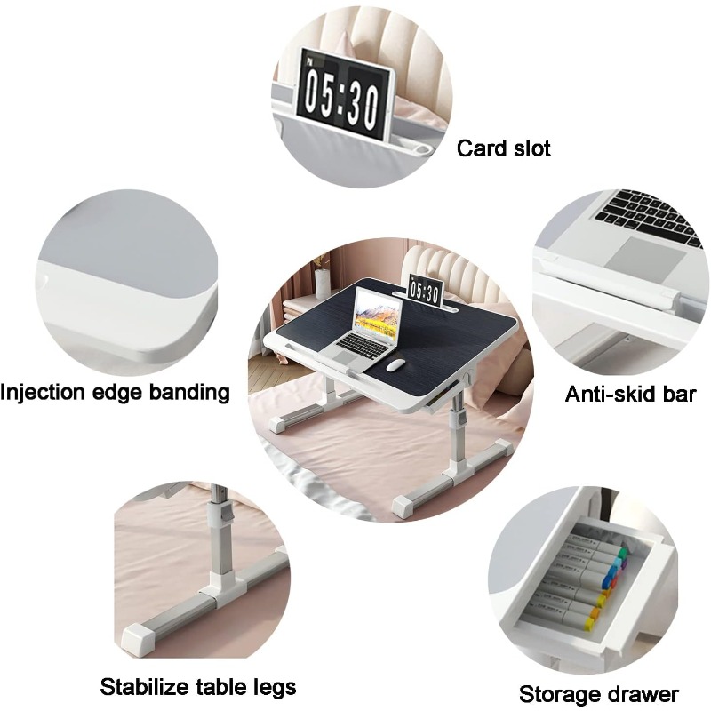 Laptop-Betttablett, Tisch, ver – Tablet Lap Desk Bewertung und Preis