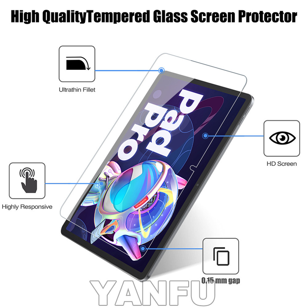 2 Stück Gehärtetes Glas Displa – Lenovo Tablet P12 Accessories Bewertung und Preis