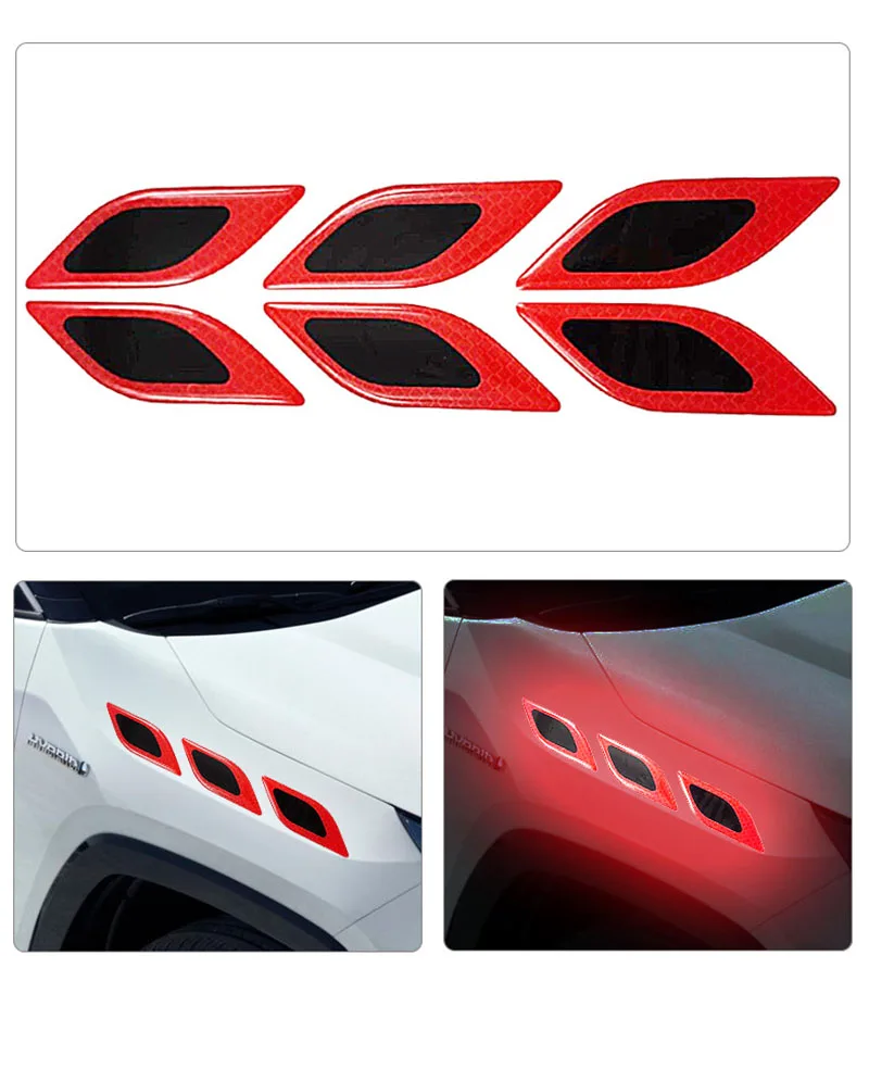 6 teile/satz Auto Reflektieren – Tablet Accessories Set Bewertung und Preis