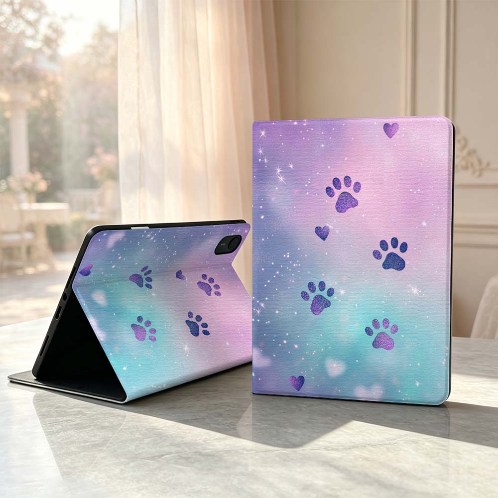 Cartoon Glitter Paw Prints Sof – Lenovo Tablet P12 Accessories Bewertung und Preis