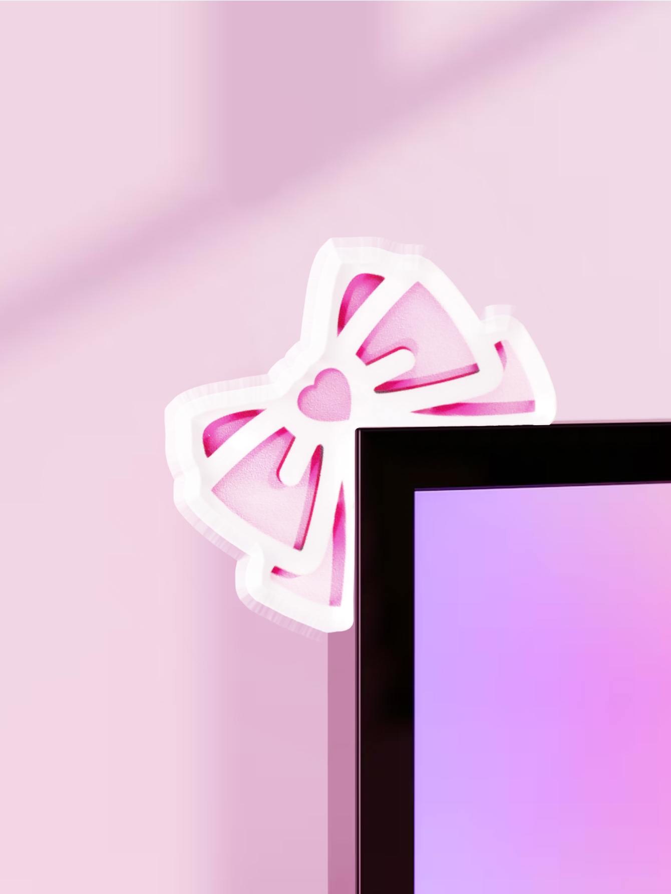 Kawaii Schleifen-Monitor-Dekor – Tablet Lap Desk Bewertung und Preis