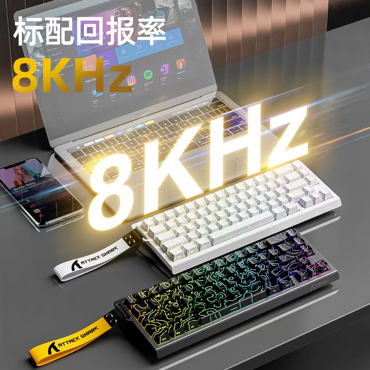 ATTACK SHARK X68HE Magnetische – Tablet Accessories Uk Bewertung und Preis